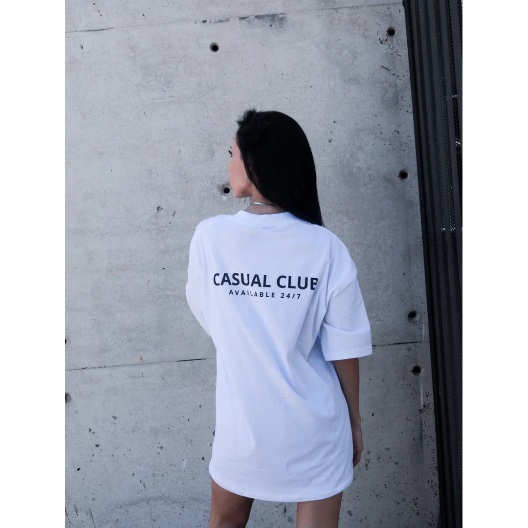 REMERA CASUAL CLUB BLANCA