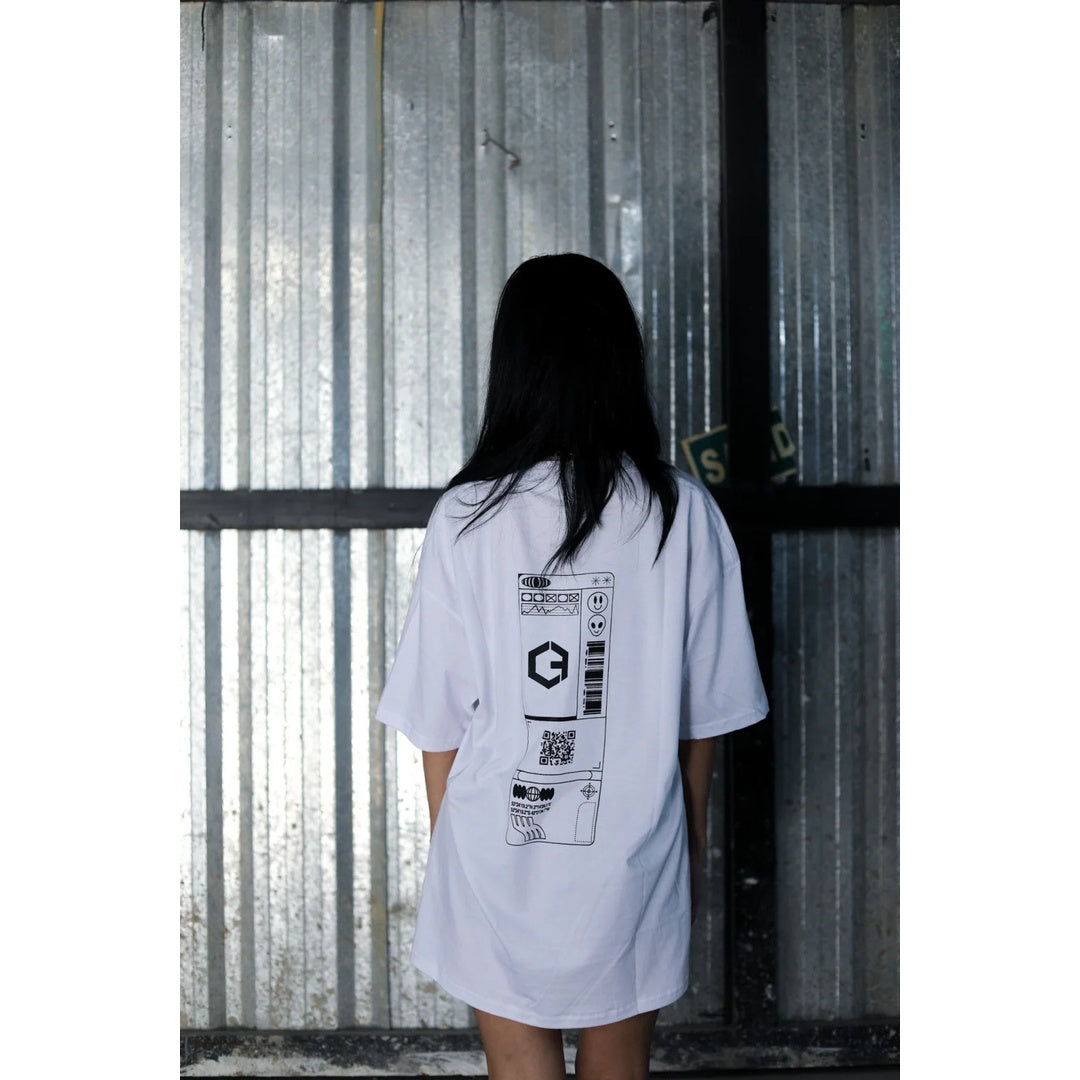 REMERA ALIEN BLANCA
