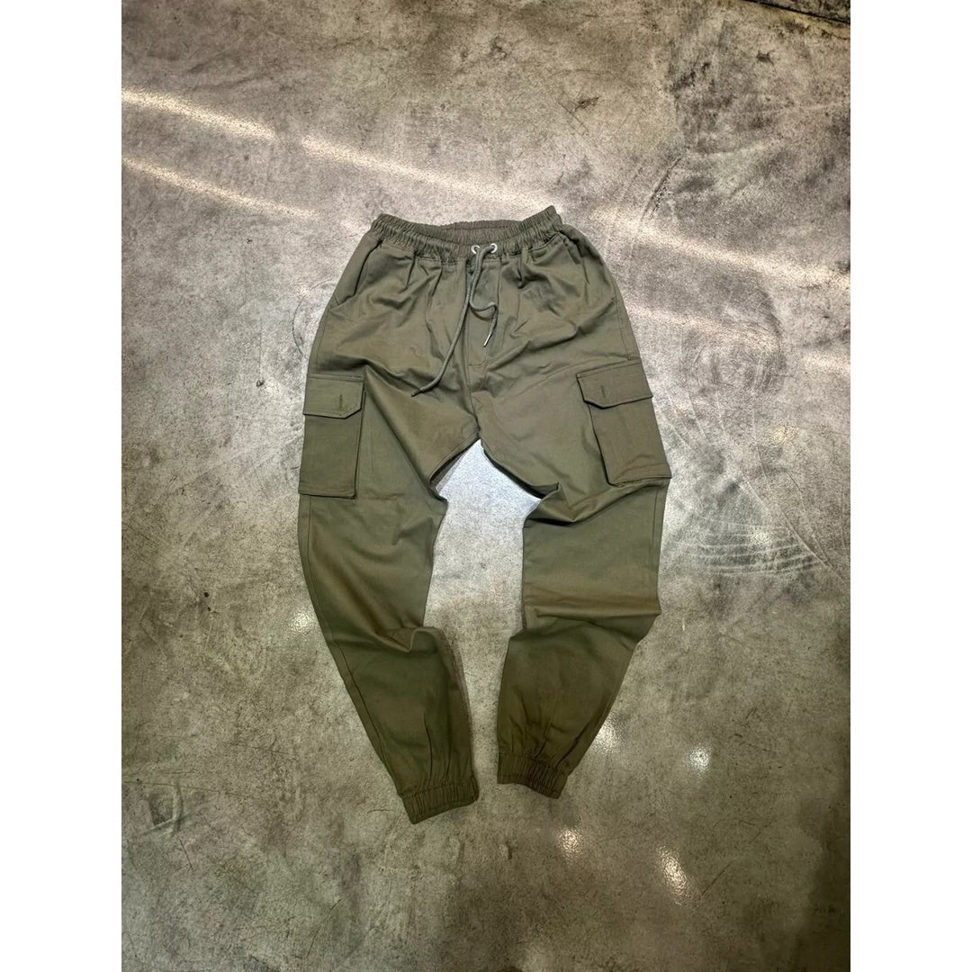 JOGGER CARGO CASUAL GREEN