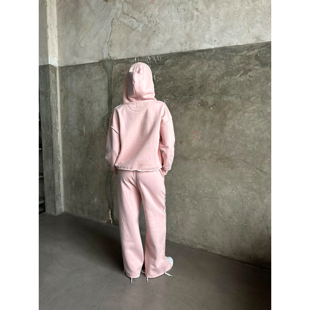 BUZO HEAVY HOODI ROSA - imagen 2