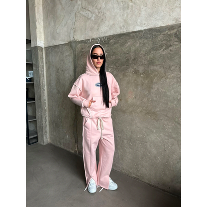 BUZO HEAVY HOODI ROSA